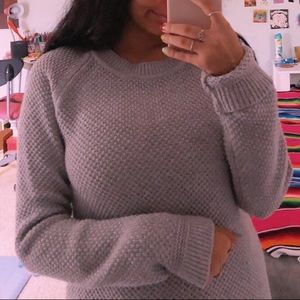 grey old navy sweater